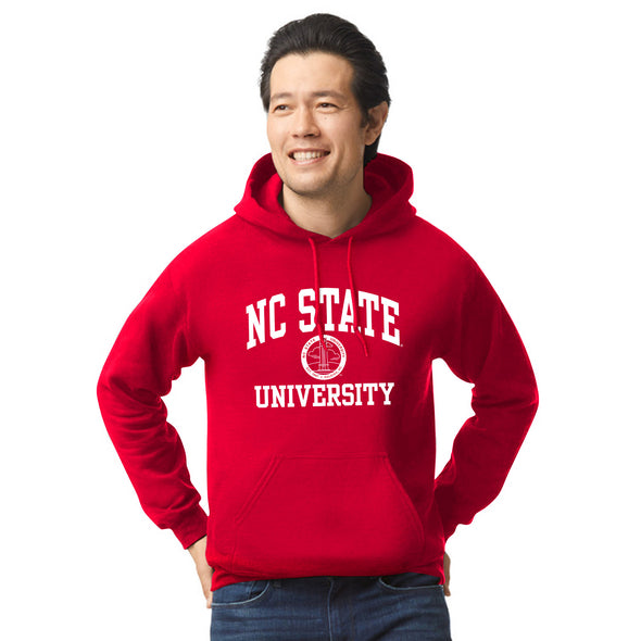North Carolina State University Hooded Sweatshirt (Red)