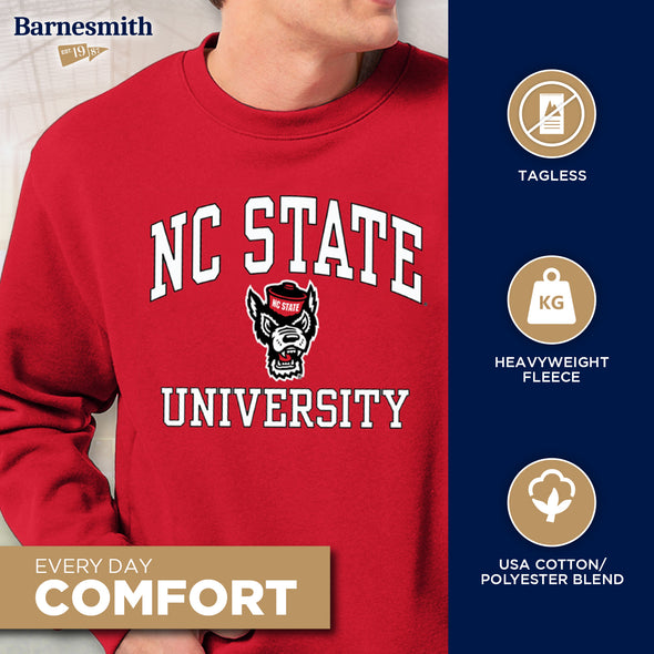 North Carolina State University Spirit Sweatshirt (Red)