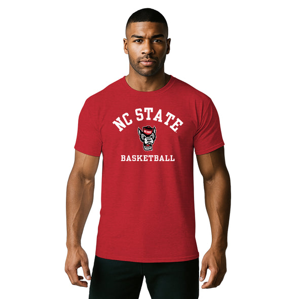North Carolina State University Basketball T-Shirt (Red)