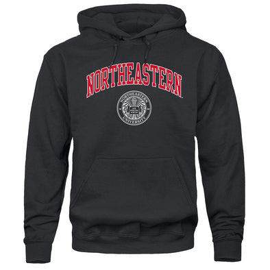 Northeastern University Heritage Hooded Sweatshirt (Black)