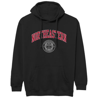 Northeastern University Heritage Hooded Sweatshirt (Black)