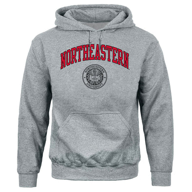 Northeastern University Heritage Hooded Sweatshirt (Charcoal)