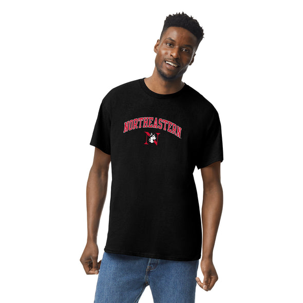 Northeastern University Spirit T-Shirt (Black)