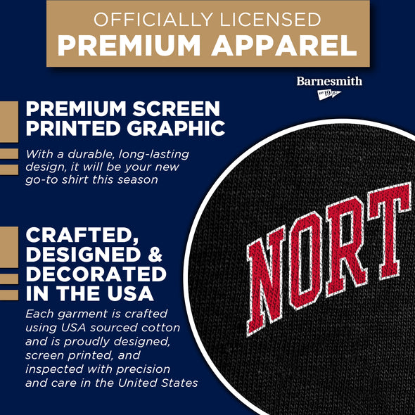 Northeastern University Spirit T-Shirt (Black)