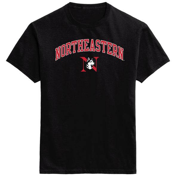 Northeastern University Spirit T-Shirt (Black)