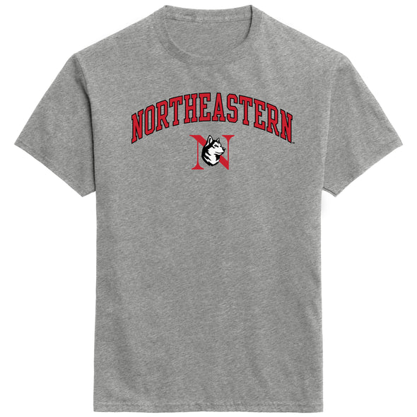 Northeastern University Spirit T-Shirt (Charcoal Grey)