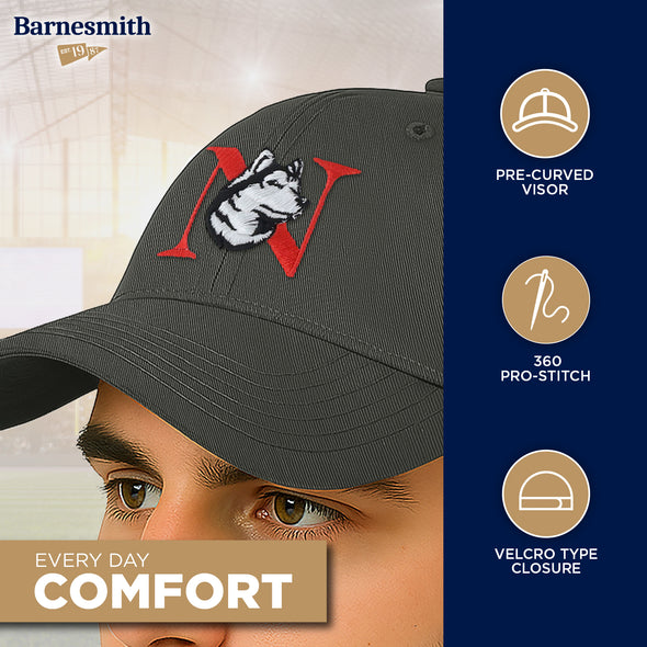 Northeastern University Spirit Baseball Hat One-Size (Black)