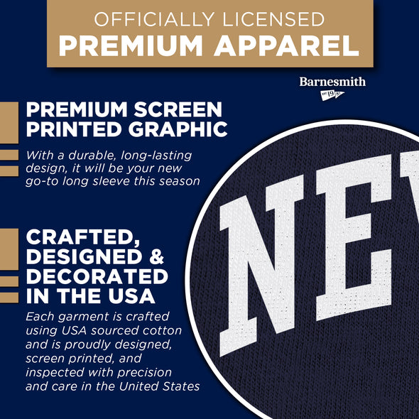 University of Nevada Reno Classic Long Sleeve T-Shirt (Navy)