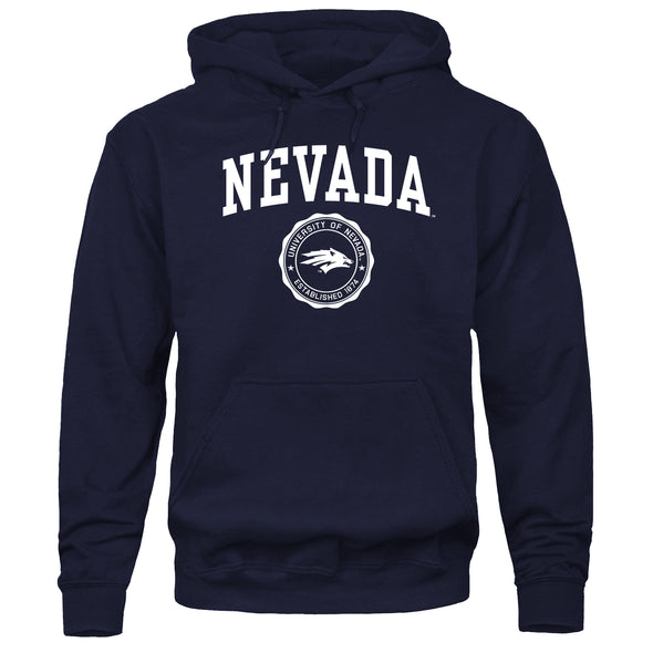 University of Nevada Reno Heritage Hooded Sweatshirt (Navy)