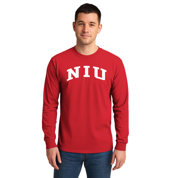Northern Illinois University Classic Long Sleeve T-Shirt (Red)