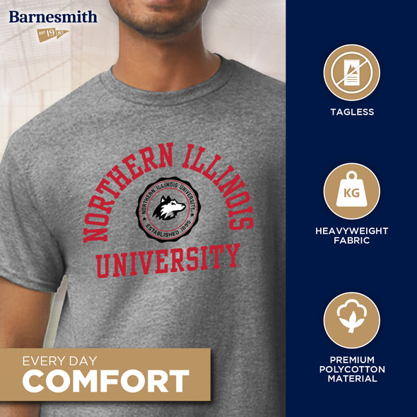 Northern Illinois University Heritage T-Shirt (Charcoal Grey)