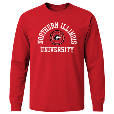 Northern Illinois University Heritage Long Sleeve T-Shirt (Red)