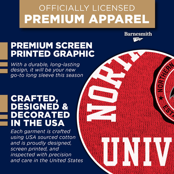 Northern Illinois University Heritage Long Sleeve T-Shirt (Red)