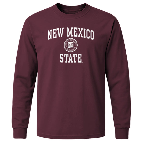New Mexico State University Heritage Long Sleeve T-Shirt (Maroon)