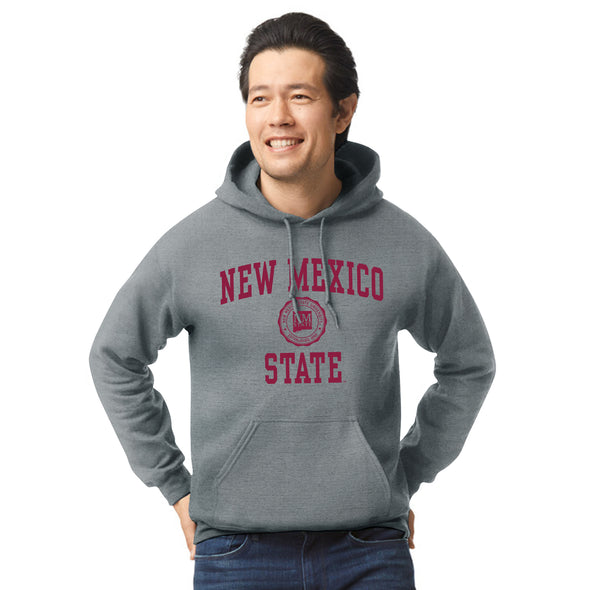 New Mexico State University Heritage Hooded Sweatshirt (Charcoal Grey)