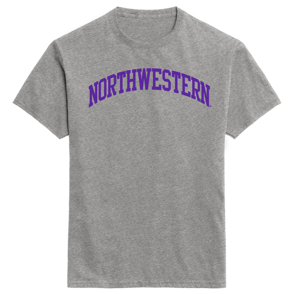 Northwestern University Classic T-Shirt (Charcoal Grey)