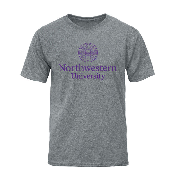 Northwestern University Heritage T-Shirt (Charcoal Grey)
