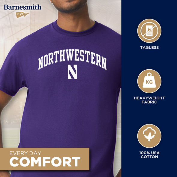 Northwestern University Spirit T-Shirt (Purple)
