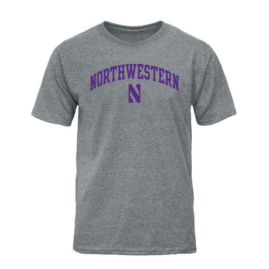 Northwestern University Spirit T-Shirt (Charcoal Grey)