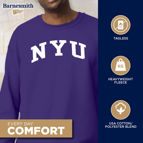 New York University Classic Sweatshirt (Purple)