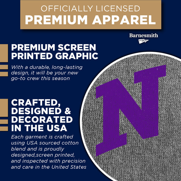 New York University Classic Sweatshirt (Charcoal)