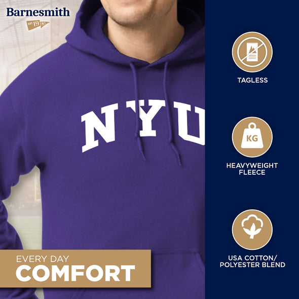 New York University Classic Hood (Purple)