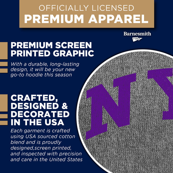 New York University Classic Hood (Charcoal)