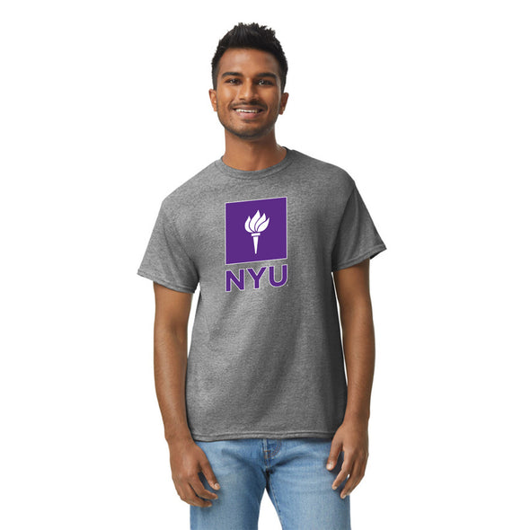 New York University Spirit T-Shirt (Charcoal Grey)