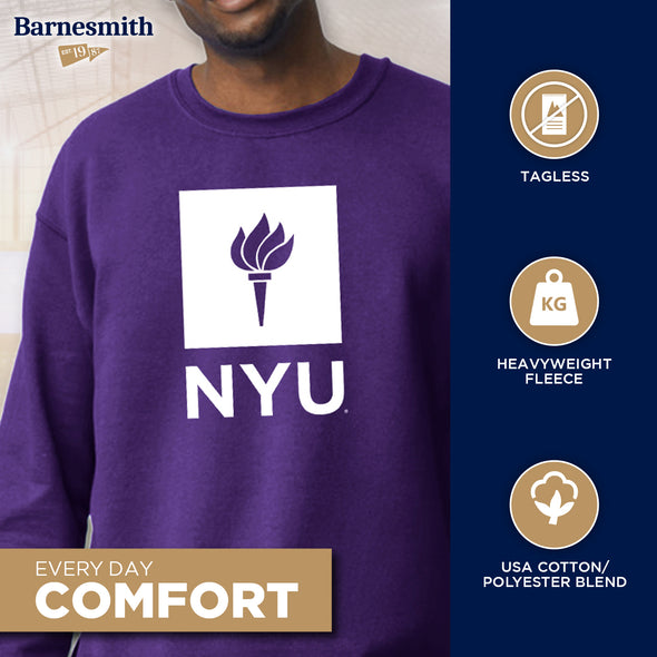 New York University Spirit Sweatshirt (Violet)