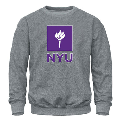 New York University Spirit Sweatshirt (Charcoal Grey)