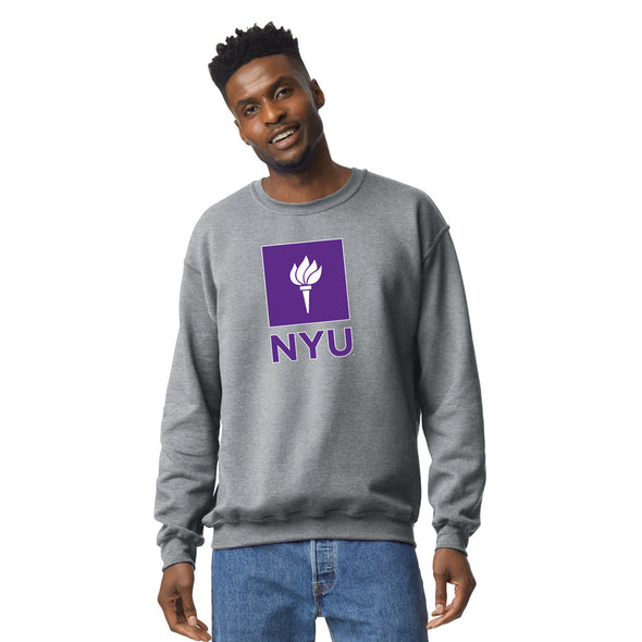 New York University Spirit Sweatshirt (Charcoal Grey)