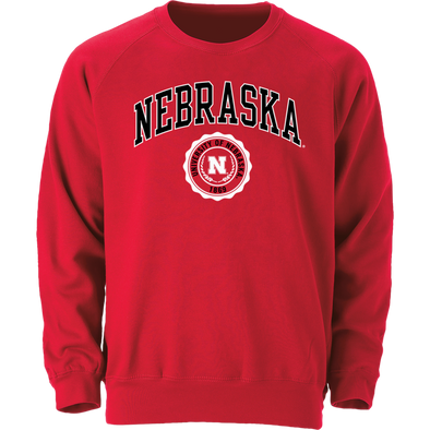 University of Nebraska Heritage Crewneck Sweatshirt (Red)