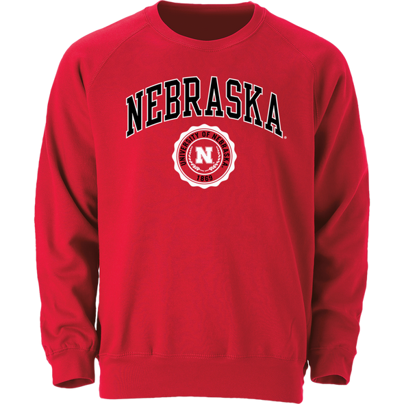 University of Nebraska Heritage Crewneck Sweatshirt (Red)