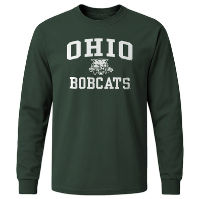 Ohio University Heritage Long Sleeve T-Shirt (Hunter Green)