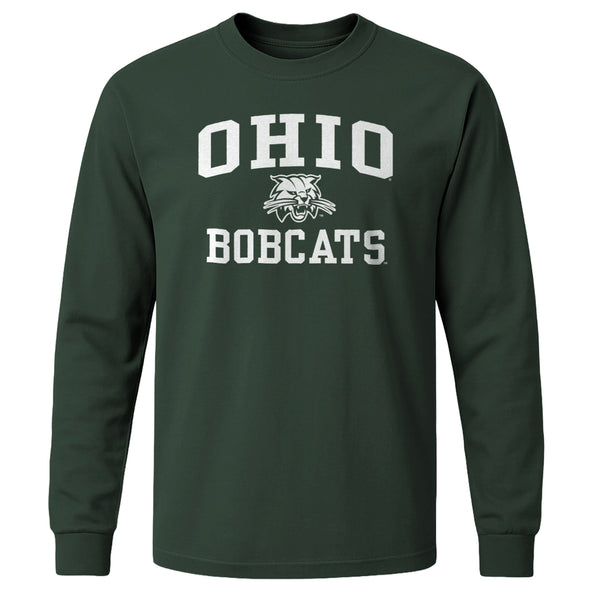 Ohio University Heritage Long Sleeve T-Shirt (Hunter Green)