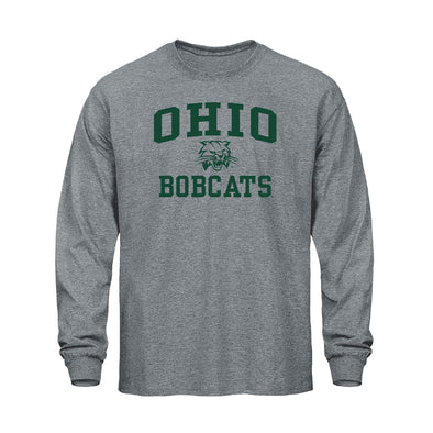 Ohio University Heritage Long Sleeve T-Shirt (Charcoal Grey)