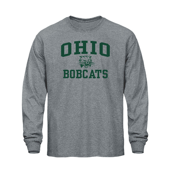 Ohio University Heritage Long Sleeve T-Shirt (Charcoal Grey)