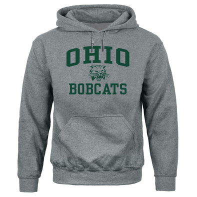 Ohio University Heritage Hooded Sweatshirt (Charcoal Grey)