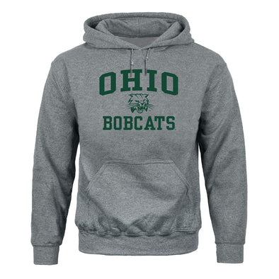 Ohio University Heritage Hooded Sweatshirt (Charcoal Grey)