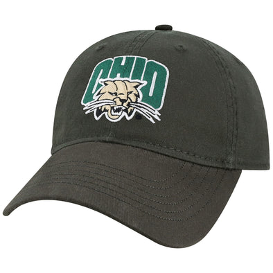 Ohio University Spirit Baseball Hat One-Size (Black)