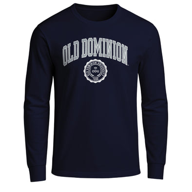 Old Dominion University Heritage Long Sleeve T-Shirt (Navy)
