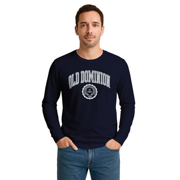 Old Dominion University Heritage Long Sleeve T-Shirt (Navy)