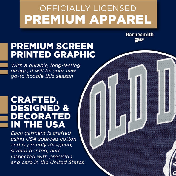 Old Dominion University Heritage Hooded Sweatshirt (Navy)