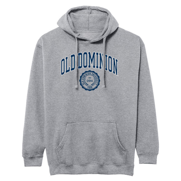 Old Dominion University Heritage Hooded Sweatshirt (Charcoal Grey)