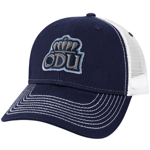 Old Dominion University Sideline Trucker Hat One-Size (Navy/White)