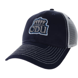 Old Dominion University Sideline Trucker Hat One-Size (Navy/White)