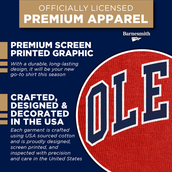 University of Mississippi Ole Miss Heritage T-Shirt (Red)