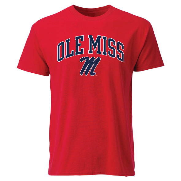 University of Mississippi Ole Miss Spirit T-Shirt (Red)
