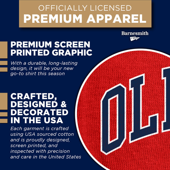 University of Mississippi Ole Miss Spirit T-Shirt (Red)