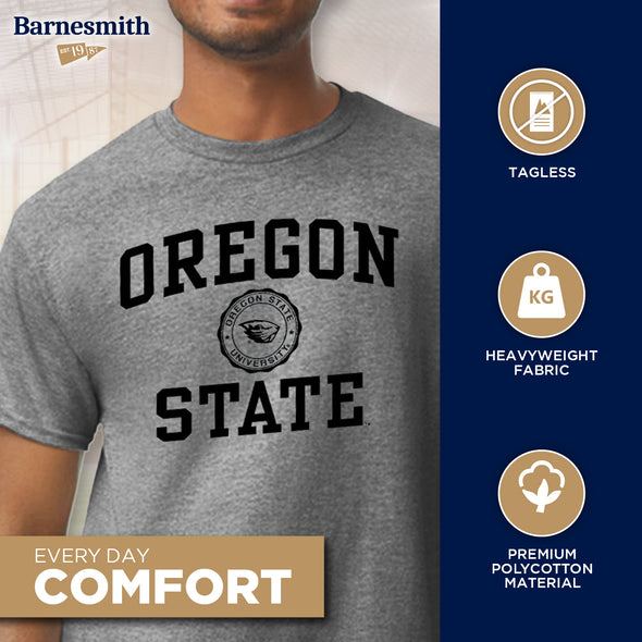 Oregon State University Heritage T-Shirt (Charcoal Grey)